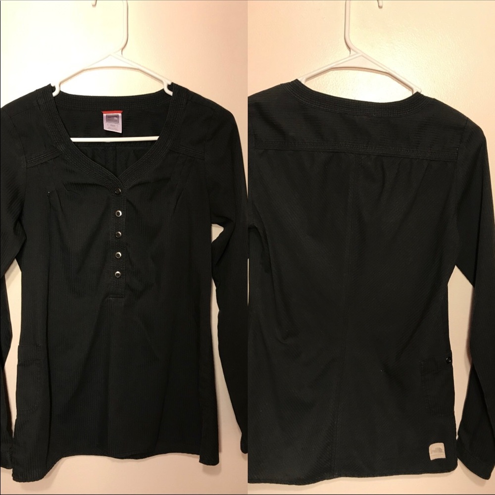 THE NORTH FACE Women Shirt Top Sz XS Black